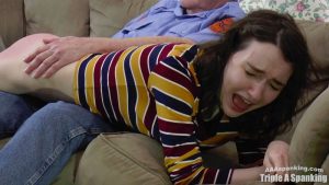 angelica vee gets a spanking